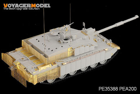ボイジャーモデル PEA200 1/35 現用イギリスチャレンジャー2 主力戦車 スラットアーマー (トランぺッター)