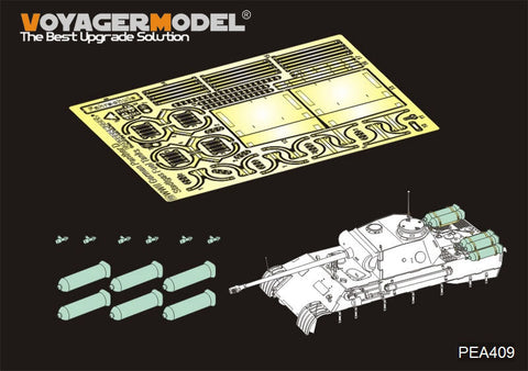 ボイジャーモデル PEA409 1/35 WWII ドイツ パンサーD "木炭ガス" 燃料タンク(汎用)