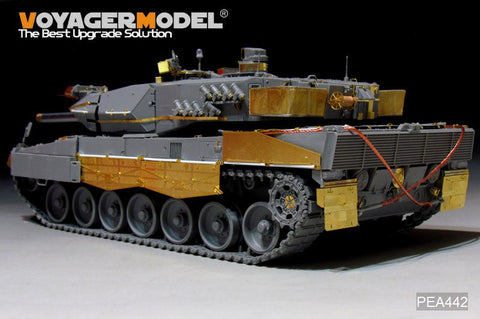 ボイジャーモデル PEA442 1/35 現用 ドイツ連邦軍 レオパルト 2A5/A6 トラックカバー(汎用)