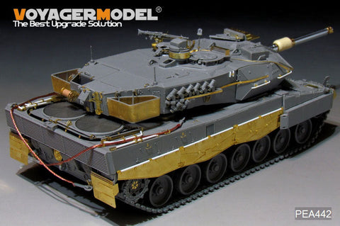 ボイジャーモデル PEA442 1/35 現用 ドイツ連邦軍 レオパルト 2A5/A6 トラックカバー(汎用)