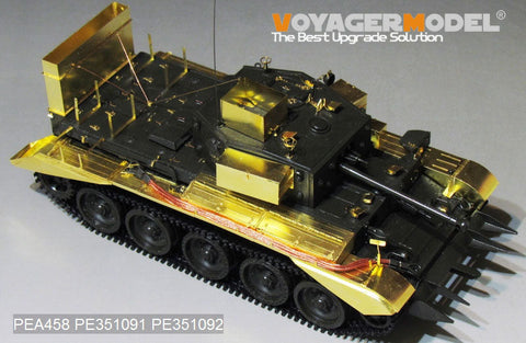 ボイジャーモデル PEA458 1/35 WWII UK クロムウェル Mk. IV/セントー C.S.Mk IV 渡河装置セット (タミヤ 35221/35232用)