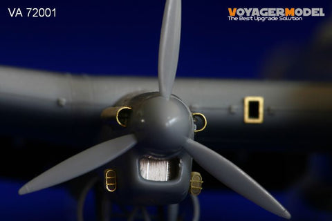 (生産休止中)ボイジャーモデル VA-E004 1/72 アブロ ランカスター BMk.I/III 外装ディティール(ハセガワ E23用)