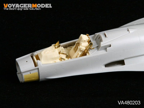 (生産休止中)ボイジャーモデル VA480203 1/48 F-16CJ ブロック50 コクピット ディティールセット(タミヤ)