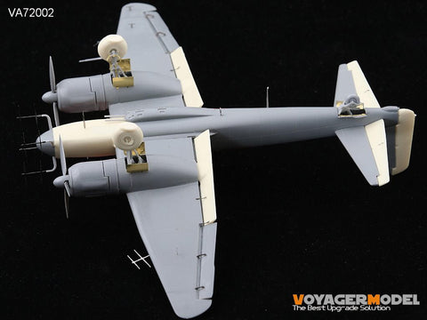 (生産休止中)ボイジャーモデル VA72002 1/72 ユンカースJu-88G-1'ナイトファイター'ハセガワ用アップグレード ディティールセット