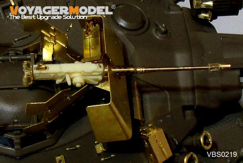 ボイジャーモデル VBS0219 1/35 現用 アメリカ 車載 M2 ブローニングM2重機関銃 オールドモデル パターン2 シールド付き(汎用)