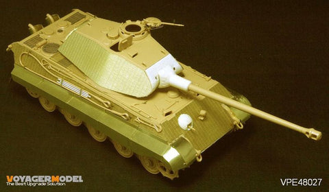 ボイジャーモデル VPE48027 1/48 キングタイガーポルシェ型 (タミヤ32539用)