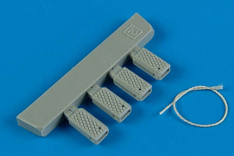 ホイーリアント 148002 1/48 ユニバーサル 空軍 タイヤ止めとナイロンロープ - 初期生産型
