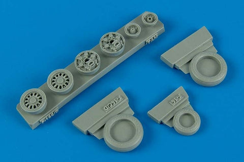 ホイーリアント 148009 1/48 F-16C/CJ (ブロック50/52) 過重表現ホイール(タミヤ/キネティック用)