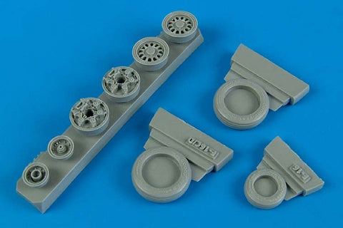 ホイーリアント 148010 1/48 F-16C/CJ (ブロック40/50/60) 過重表現ホイール(ハセガワ用)