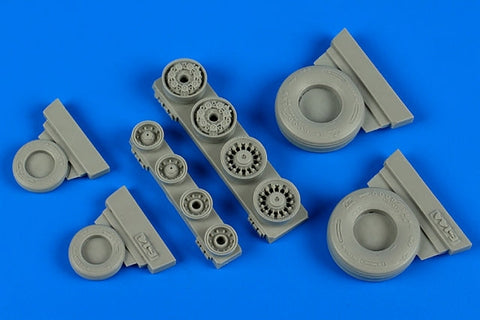 ホイーリアント 148013 1/48 F-14A トムキャット 過重表現ホイール(ホビーボス用)