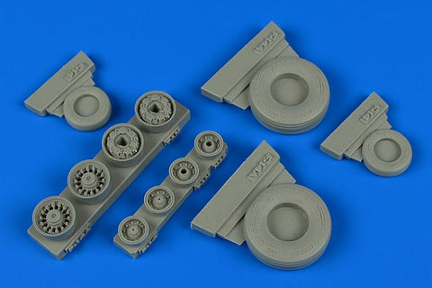 ホイーリアント 148014 1/48 F-14A トムキャット 過重表現ホイール(タミヤ用)