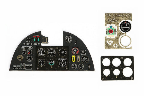 ヤフーモデル YMA2401 1/24 ハリケーン I 計器盤 (トランぺッター用)