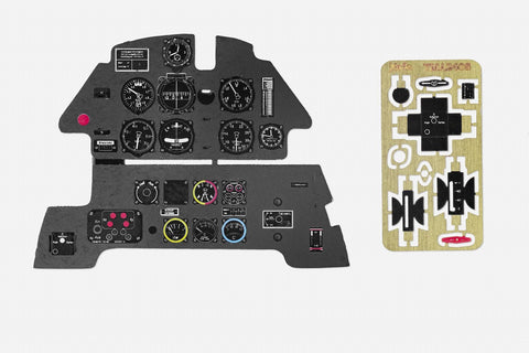 ヤフーモデル YMA2408 1/24 メッサーシュミット Bf109 E型 計器盤 (エアフィックス用)