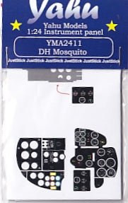 ヤフーモデル YMA2411 1/24 モスキートNF.II / FB VI 計器盤 (エアフィックス用)