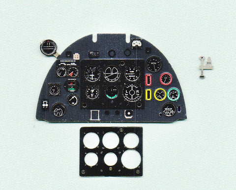 ヤフーモデル YMA3201 1/32 スピットファイアMk.II 計器盤 (レベル用)