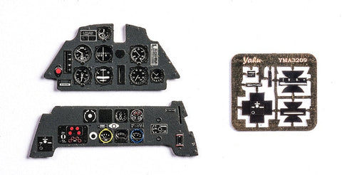 ヤフーモデル YMA3209 1/32 メッサーシュミットBf109E 計器盤 (エデュアルド用)