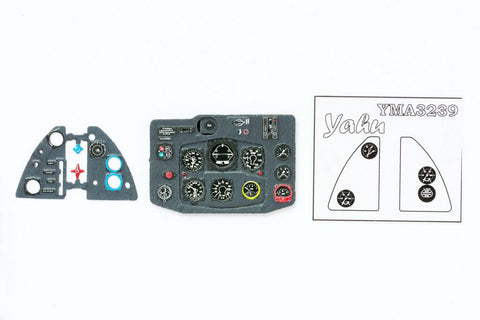 ヤフーモデル YMA3239 1/32 Me163B-0コメート 計器盤 (Meng /ハセガワ用)