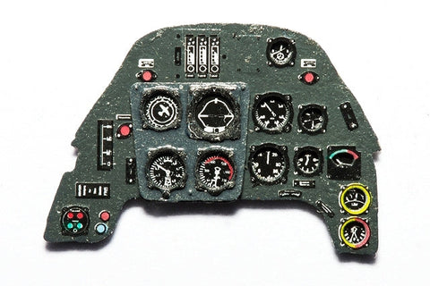 ヤフーモデル YMA4821 1/48 メッサーシュミット Me-109G-6 計器盤 (エデュアルド用)