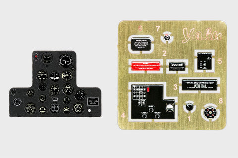 ヤフーモデル YMA4842 1/48 P-40 トマホーク 計器盤 (エアフィックス用)