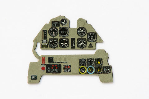 ヤフーモデル YMA4848 1/48 メッサーシュミットMe-109 C-D 計器盤 (スペシャルホビー / クラシックエアフレーム用)