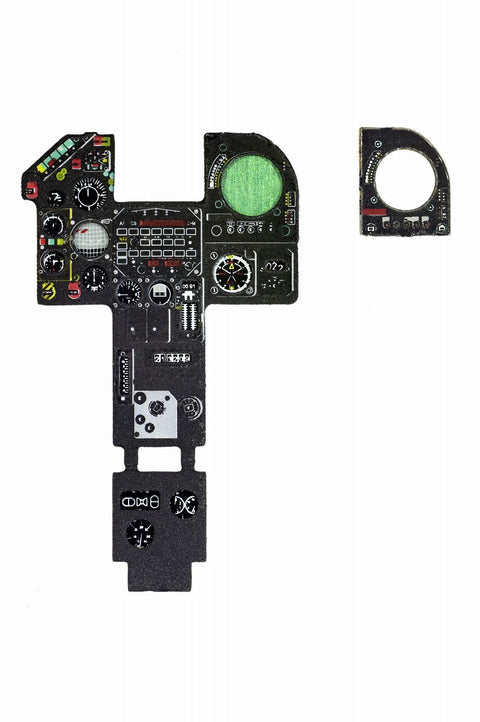 ヤフーモデル YMA4850 1/48 ミラージュF1CT 計器盤 (キティホークモデル用)