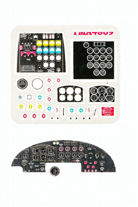 ヤフーモデル YMA4869 1/48 アブロ ランカスター 計器盤 (タミヤ用)