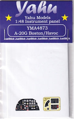 ヤフーモデル YMA4873 1/48 A-20G ハボック ボストン 計器盤 (イタレリ用)