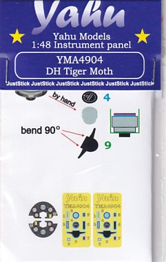 ヤフーモデル YMA4904 1/48 タイガー・モス 計器盤 (エアフィックス用)