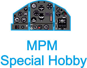 ヤフーモデル YMA7230 1/72 フォッカー D.XXI Fin 初期型 計器盤 (MPMモデル用)
