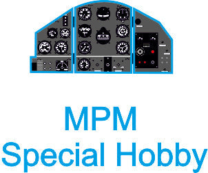 ヤフーモデル YMA7232 1/72 フォッカー D.XXI Dutch 計器盤 (MPMモデル用)