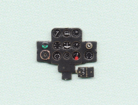 ヤフーモデル YMA7233 1/72 I-153 計器盤 (エレール / ICM用)