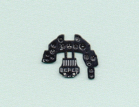 ヤフーモデル YMA7241 1/72 MC.205 計器盤 (ハセガワ / イタレリ用)