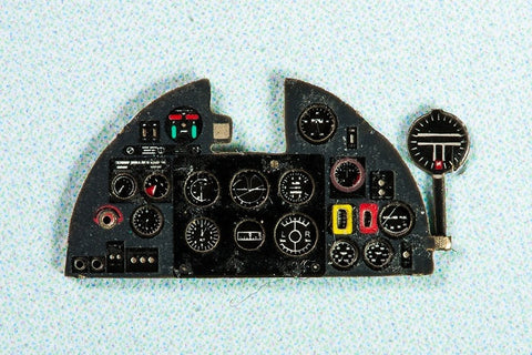 ヤフーモデル YMA7242 1/72 ホーカー・ハリケーンMk.II 計器盤 (レベル / エアフィックス用)