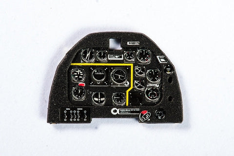 ヤフーモデル YMA7252 1/72 P-51 マスタング D 初期型 計器盤 (エアフィックス / タミヤ用)