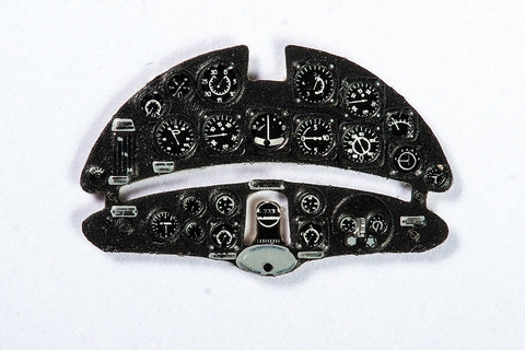 ヤフーモデル YMA7253 1/72 フィアット G.50 計器盤 (AML用)