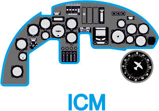 ヤフーモデル YMA7254 1/72 ドルニエDo-17Z 夜間戦闘型 計器盤 (ICM用)