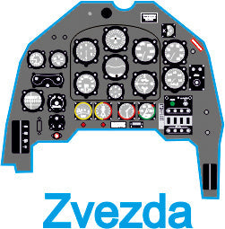 ヤフーモデル YMA7265 1/72 Ju 87 シュトゥーカB-2 計器盤 (ズベズダ用)