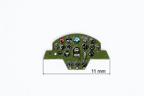 ヤフーモデル YMA7292 1/72 C-5M / キ15 Babs(バブス)計器盤 (LS -アリイ用)
