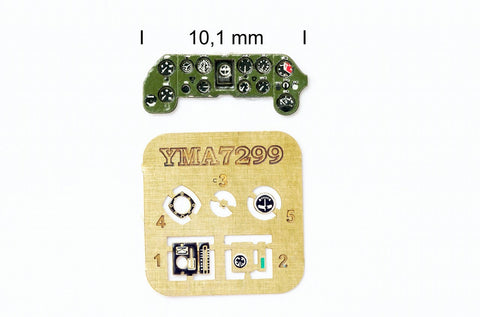 ヤフーモデル YMA7299 1/72 A5M1 計器盤 (AVIモデル用)