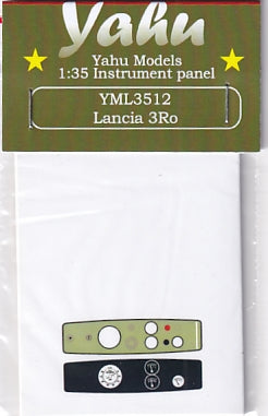 ヤフーモデル YML3512 1/35 ランチア3Ro 計器盤 (IBG用)