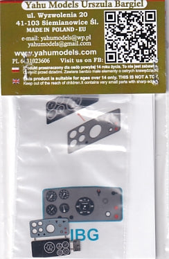 ヤフーモデル YML3515 1/35 ビュッシング NAG 4500 計器盤 (IBG用)