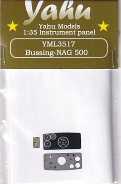 ヤフーモデル YML3517 1/35 ビュッシング NAG 500 計器盤 (IBG用)