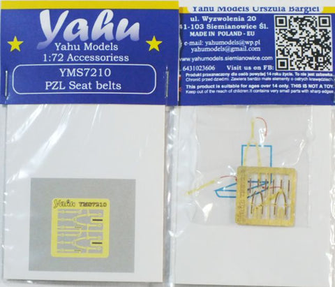 ヤフーモデル YMS7210 1/72 PZL シートベルト
