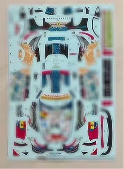ズームオン CS010 1/24 メルセデス AMG GT Evo オートバックス スーパー GT 2017 グッドスマイルレーシング & チームUKYO(タミヤ用)デカール