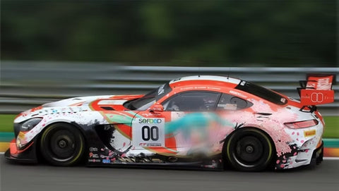 ズームオン CS013 1/24 メルセデス AMG GT Evo インターコンチネンタル GT チャレンジ 鈴鹿 10H 2018(タミヤ用)デカール