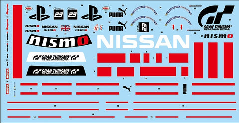 ズームオン CS103 1/24 日産 ニスモ GT-R R35 GT3 グランツーリスモ ムービー2023 ver.(アオシマ用)