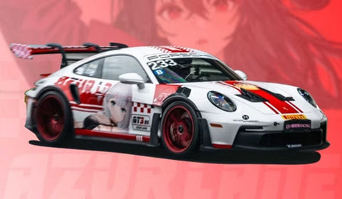 ズームオン CS117 1/24 《碧藍航線》 呵呵呵レーシング 911 GT3RS (タミヤ用)デカール