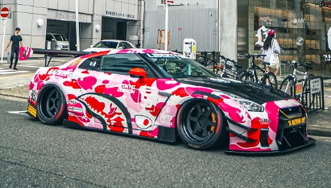 ズームオン CS118 1/24 日産 GTR-R35 BAPE X LBWK タイプ2 (アオシマ用)デカール