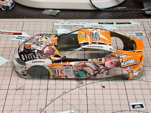 ズームオン CS130 1/24 二次フィーバー ミライ 看板娘 デカール 2025