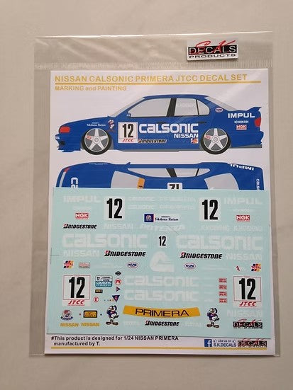 SKデカール SK24003 1/24 カルソニックプリメーラ Jtcc デカールセット